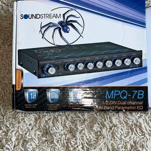 Soundstream MPQ-7B 7 Band Parametric Equalizer Subwoofer Level Control EQ